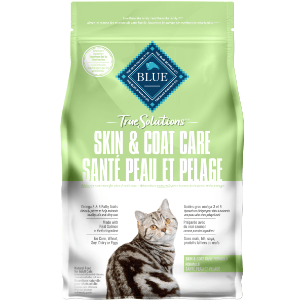 BLUE True Solutions Skin Coat Care Adult Dry Cat Food 15lb