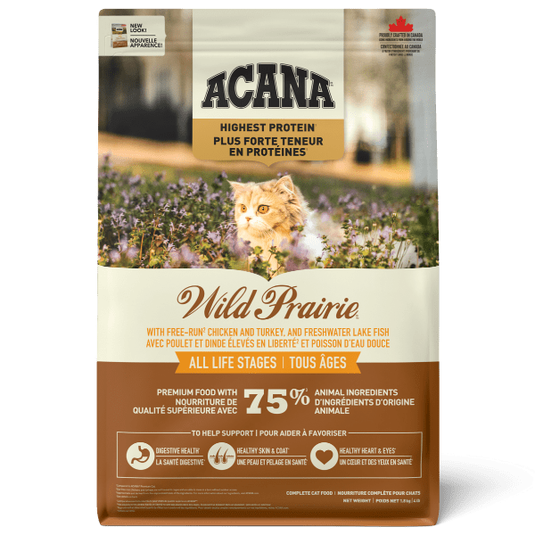 ACANA Highest Protein Wild Prairie Dry Cat Food Petland Canada