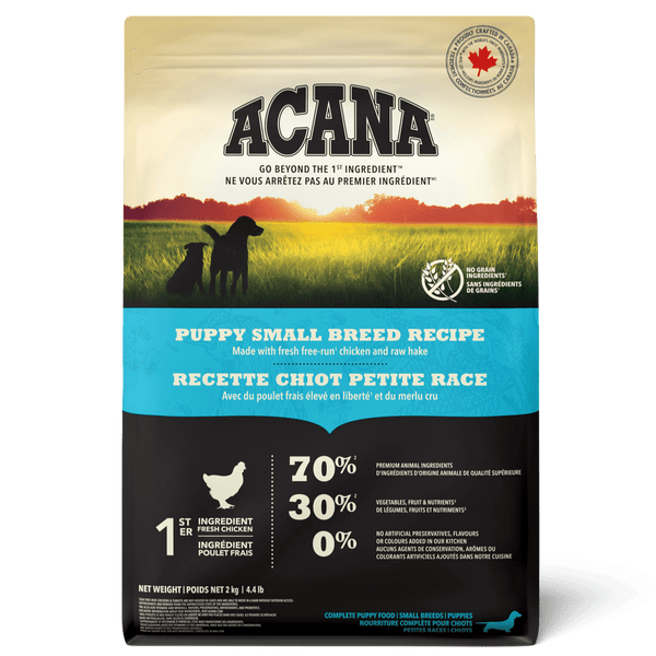 ACANA Puppy Small Breed Recipe Dry Dog Food Petland Canada