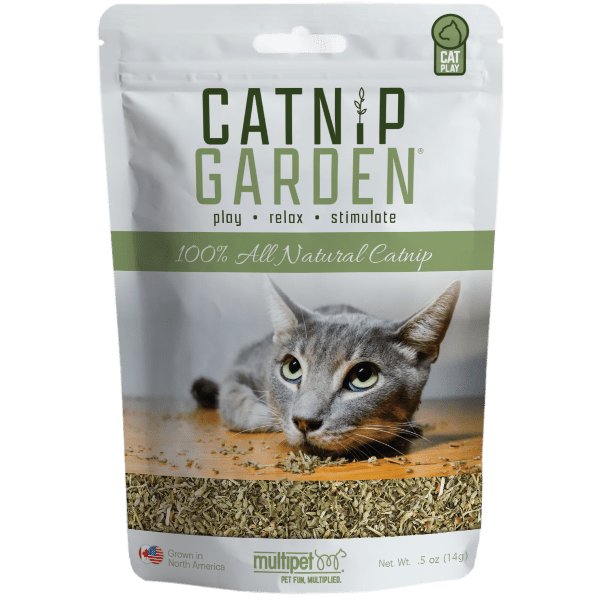 Multipet Catnip Garden 100% Organic Catnip for Cats