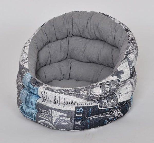 Canvas cat outlet bed