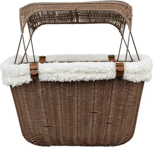 PetSafe Happy Ride Wicker Bicycle Basket for Dogs Petland Canada