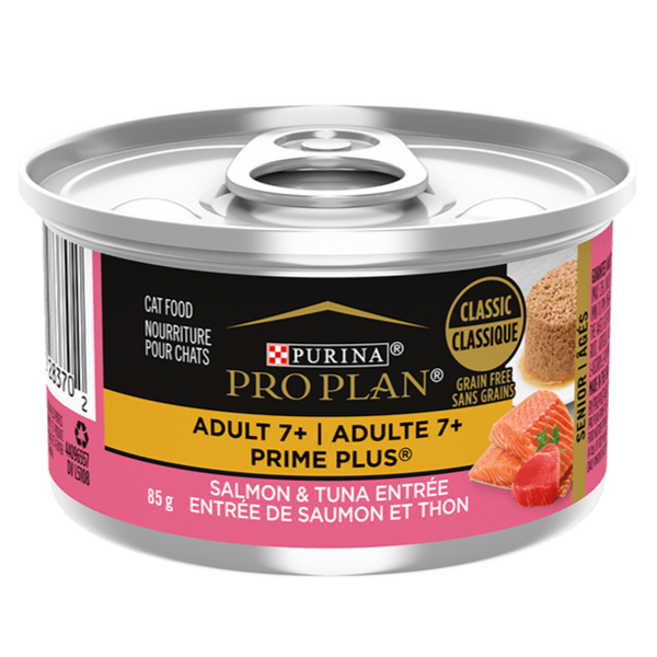 Purina Pro Plan Adult 7 Prime Plus Salmon Tuna Entree Canned Cat Fo Petland Canada