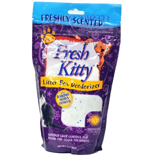 Deodorizer for clearance litter box