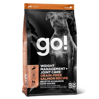 Go! Solutions Weight Management + Joint Care, Grain-Free Salmon Recipe Dry Dog Food