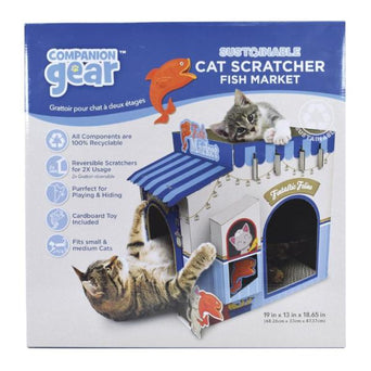 Companion Gear Fish Market Cat Scratcher