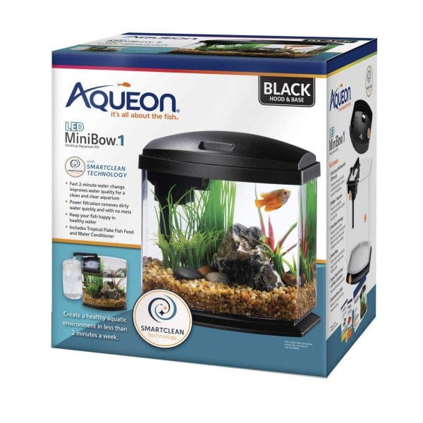 Aqueon LED MiniBow1 Aquarium Kit