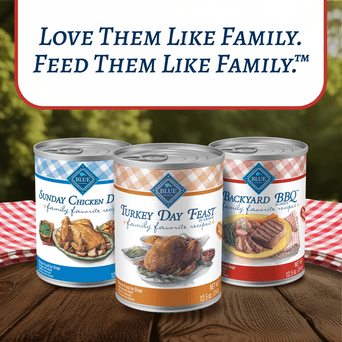 Blue Buffalo Co. BLUE Family Favorite Recipes Turkey Day Feast Canned Dog Food