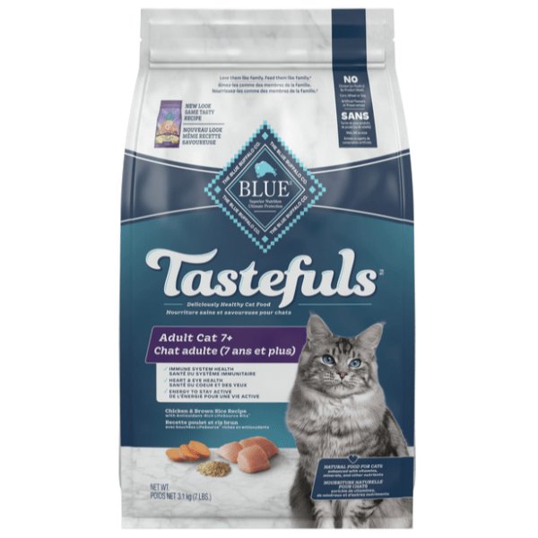 Blue healthy aging 2025 mature cat dry food