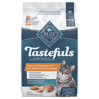 Blue Buffalo Co. BLUE Tastefuls Weight Control Chicken & Brown Rice Recipe Dry Cat Food