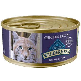 Blue Buffalo Co. BLUE Wilderness Grain Free Chicken Recipe Canned Cat Food