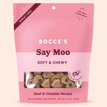 Bocce's Bocce's Say Moo Soft & Chewy Dog Treats