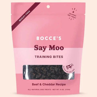 Bocce's Bocce's Say Moo Training Bites Dog Treats