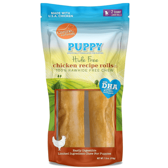 Canine Naturals Canine Naturals Hide Free Chicken Rolls Puppy Chew