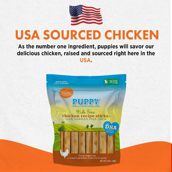 Canine Naturals Canine Naturals Hide Free Chicken Sticks Puppy Chew