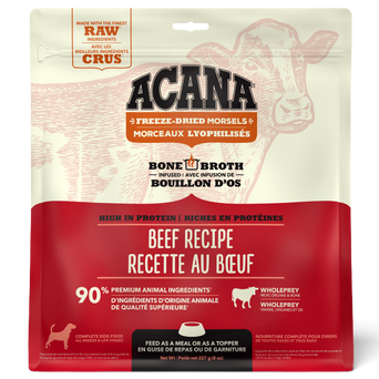 Champion Petfoods ACANA Beef Recipe Freeze Dried Dog Food