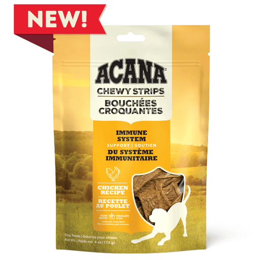 ACANA Chewy Strips Dog Treats - Immune System Support Chicken Recipe