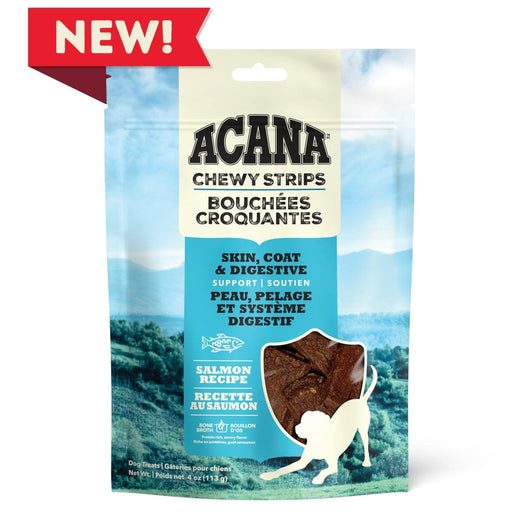 ACANA Chewy Strips Dog Treats - Skin, Coat & Digestive Support Fish Recipe