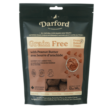 Darford Darford Grain Free Peanut Butter Recipe Oven-Baked Dog Treats