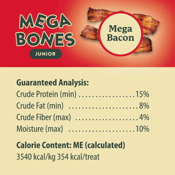 Darford Darford Mega Bones Mega Bacon Flavour Dog Treat