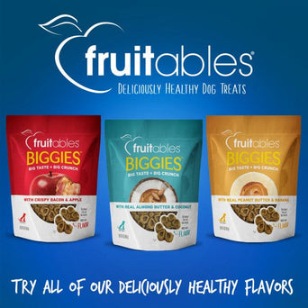 Fruitables Fruitables Biggies Pumpkin & Blueberry Dog Treats