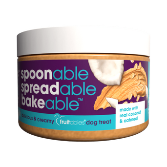 Fruitables Fruitables Spreads Coconut & Oatmeal Dog Treat