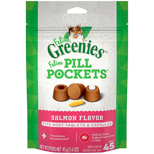 Feline Greenies Salmon Flavour Pill Pockets