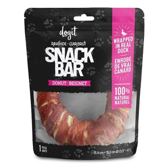 Hagen Dogit Snack Bar Donut Dog Treats; Duck