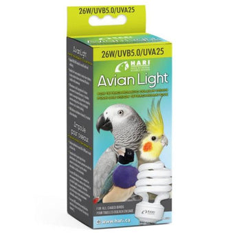 Hagen Hari Avian Light Bulb 26W/UVB 5.0/UVA 25