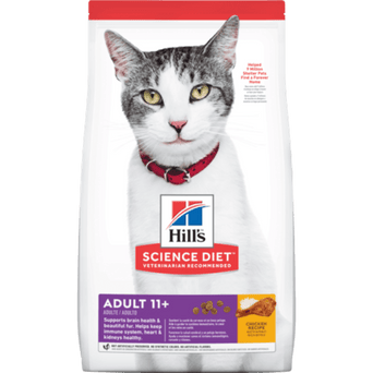 Hill's Science Diet Adult 11+ Chicken Recipe Dry Cat Food