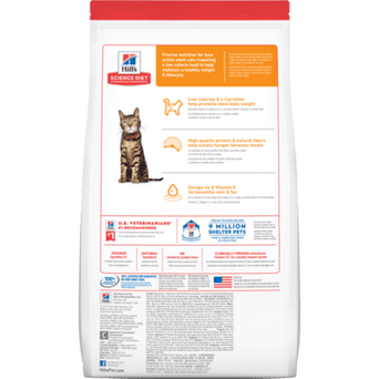 Hill's Science Diet Adult Light Chicken Recipe Dry Cat Food