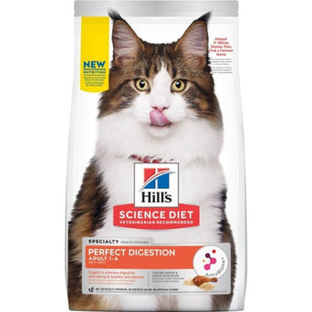 Hill's Science Diet Adult Perfect Digestion Chicken Recipe Dry Cat Food