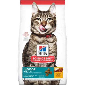 Hill's Science Diet Indoor Adult 7+ Chicken Recipe Dry Cat Food