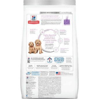 Hill's Science Diet Puppy Sensitive Stomach & Skin Salmon and Brown Rice Recipe Dry Dog Food