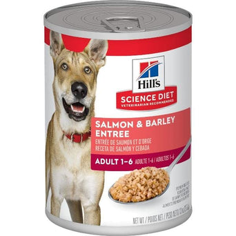 Hill's Science Diet Salmon & Barley Entree Adult Canned Dog Food, 13oz