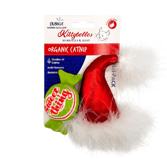 Huxley & Kent Huxley & Kent Santa Hat & Sweet Thing Candy Cat Toy