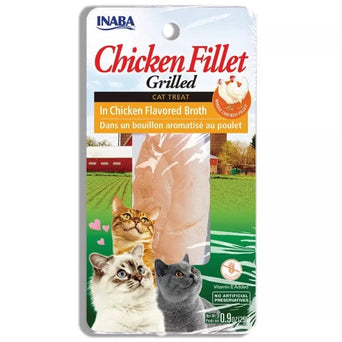 Inaba Foods Inc. Inaba Grilled Chicken in Chicken Flavoured Broth Cat Treat