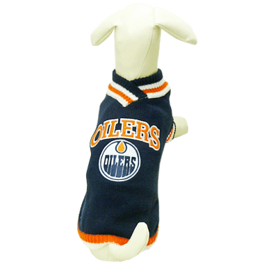 Edmonton Oilers NHL Dog Jersey Size: Large