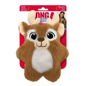 KONG KONG Holiday Snuzzles Reindeer Medium Dog Toy