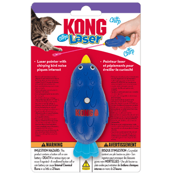 KONG KONG Laser Chirps Bird Cat Toy