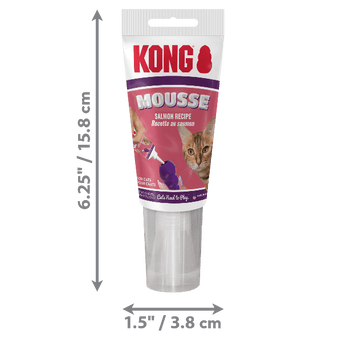 KONG KONG Mousse Salmon Treat For Cats