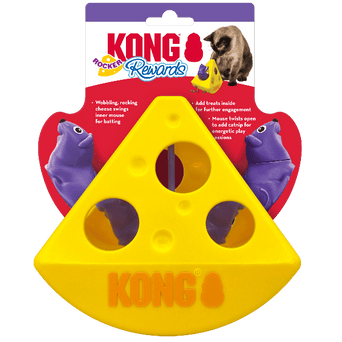 KONG KONG Rewards Rocker Cheese Cat Toy