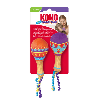 KONG KONG Scrattles Acoustix Cat Toy