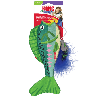 KONG KONG Wrangler Angler Fish Cat Toy