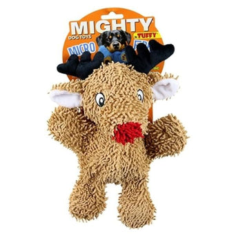 KONG Tuffy Holiday Reindeer Dog Toy