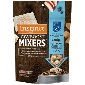 Nature's Variety Instinct Raw Boost Mixers Wild-Caught Alaskan Pollock Recipe Dog Food Topper, 5oz