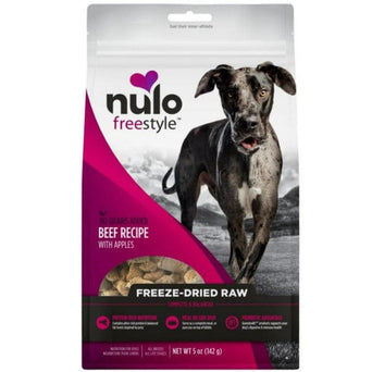 Nulo Nulo Freestyle Beef Recipe with Apples Freeze-Dried Raw Dog Food