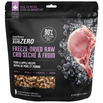 Nutrience Nutrience SubZero Freeze-Dried Raw Pork & Apple Dog Food