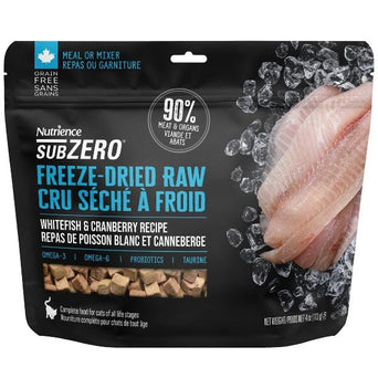 Nutrience Nutrience SubZero Freeze-Dried Raw Whitefish & Cranberry Cat Food