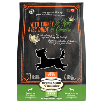 Oven-Baked Tradition Oven-Baked Tradition Soft & Chewy Grain-Free Turkey & Hemp Dog Treats